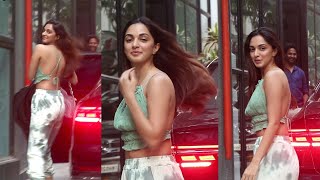 Kiara Advani Glamorous Look In Backless Short Top & Killer Adaayein Seen Outside Maddock Studio