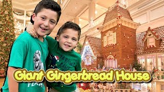 🍪 Giant Gingerbread House at the Grand Floridian | WALT DISNEY WORLD