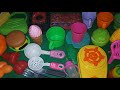 Satisfying with unboxing #colr full miniature barbie kitty cup set toys #asmr #video 😍 