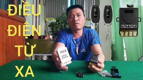 BỘ HẸN GIỜ TỰ ĐỘNG BẬT TẮT ĐIỆN VÀ BỘ ĐIỀU KHIỂN TỪ XA BẬT TẮT ĐIỆN MÁY BƠM BÓNG ĐÈN THÔNG MINH