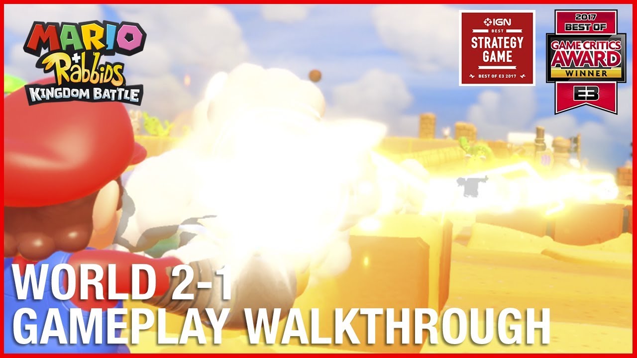 Mario + Rabbids Kingdom Battle: World 2-1 'Cold Hands Warm Heart