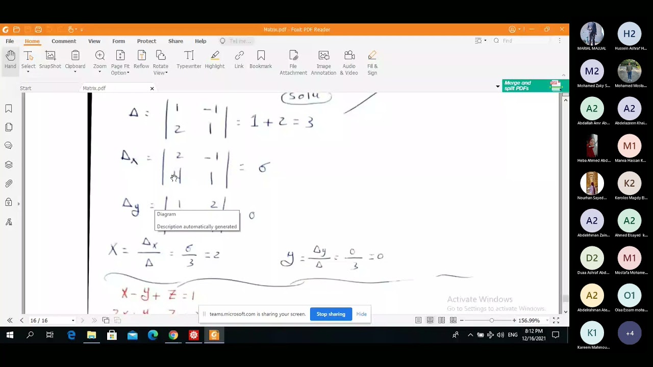 PHM013S]- Mathematices [2]- Tutorial [7] Eng- Eslam samer]