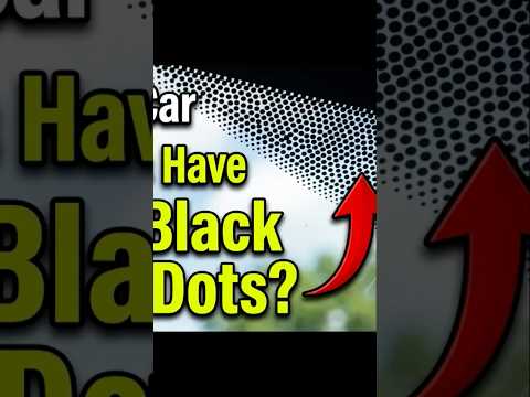 Why Car Windows Have Little Black Dots