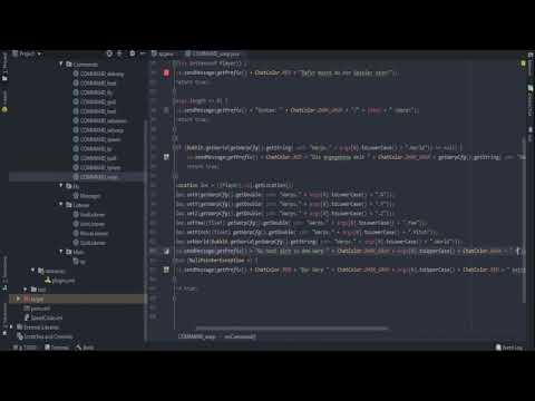 [SpeedCode] Minecraft Plugin programmieren #5 - Warp (mit Schildern)