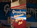 Halloween Reading List #halloween #books #reading #scary #rlstine #spooky #monstermash