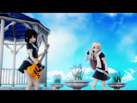 (MMD艦これ)時雨と夕立でtell your world
