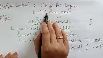 Context Free Grammar in automata | CFG | Example-3 | TOC | Lec-51 | Bhanu Priya