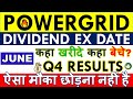 Powergrid dividend 2024 ex date  record date  powergrid share latest news  q4 results  target