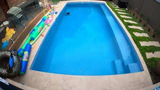 Madimack i60 Time Lapse Pool Cleaner - Raw Footage TEST 3