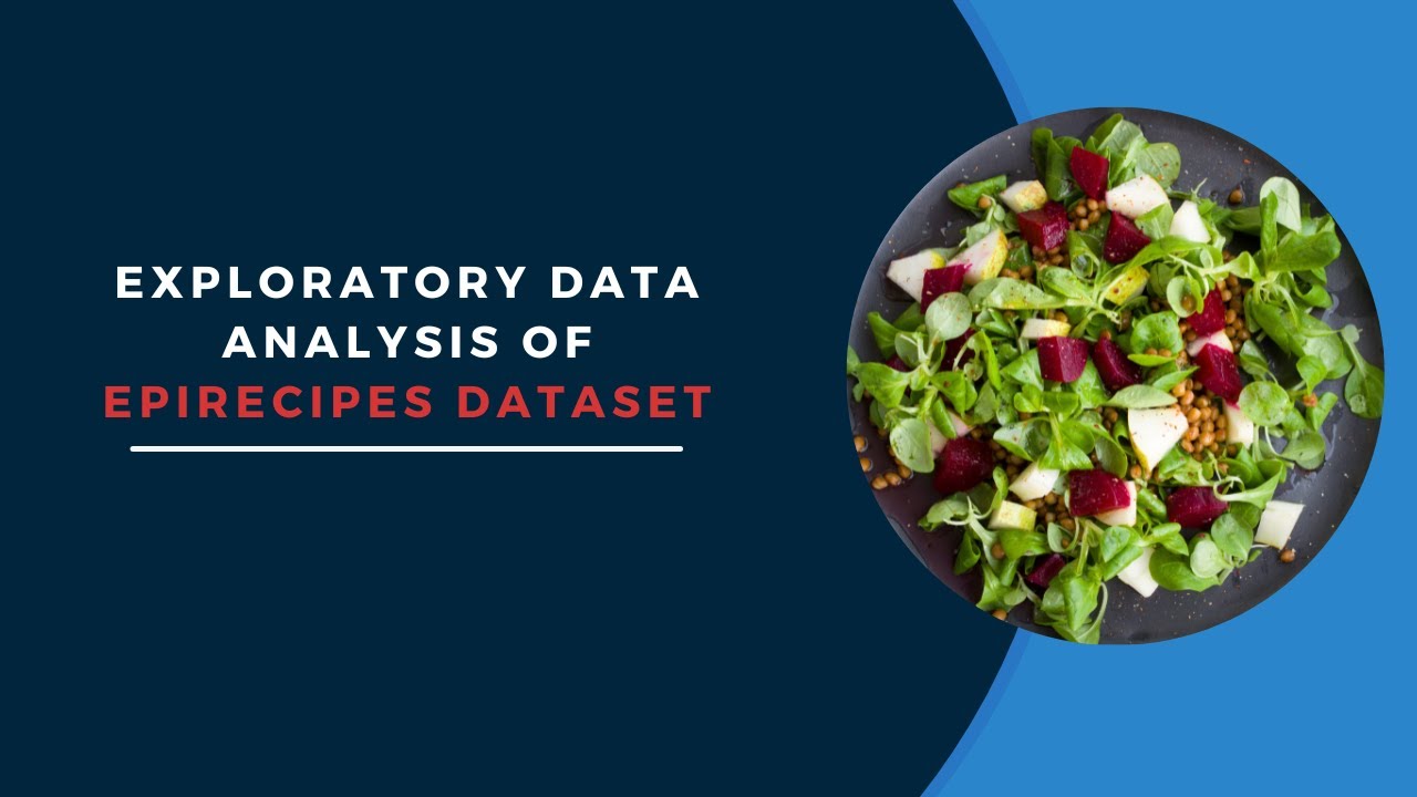 Exploratory Data Analysis on EpiRecipes Dataset - YouTube