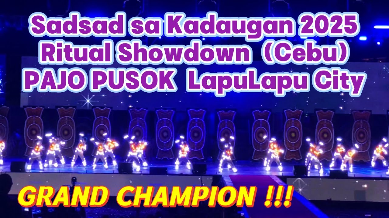 Kadaugan sa Mactan 2025 PAJO PUSOK CHAMPION WINNER Ritual Showdown Lapulapu Cebu Sadsad sa Kadaugan
