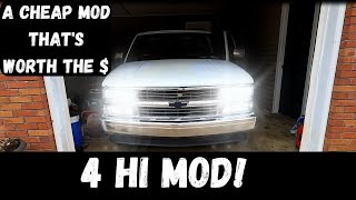 4 High Mod OBS Silverado