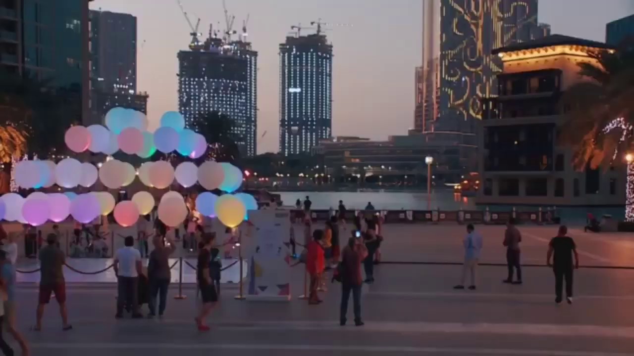 Eid Celebrations in Dubai Eid Mubarak Dubai Lightening and