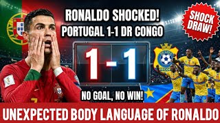 🚨 Ronaldo Silenced! Portugal Held to Shocking 1-1 Draw by DR Congo