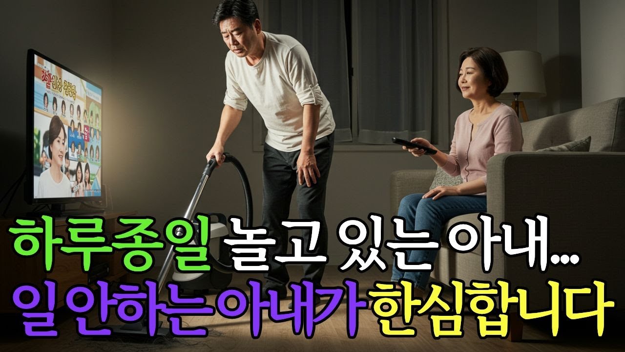 52세 외벌이가 싫은 남편