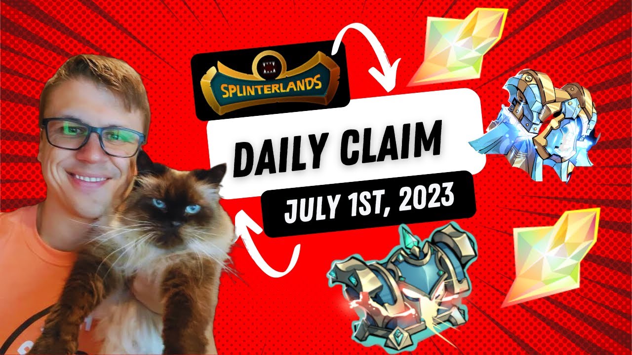 Light But Legendary Day! Splinterlands July 1st 2023 Daily Rewards Claim Opening
