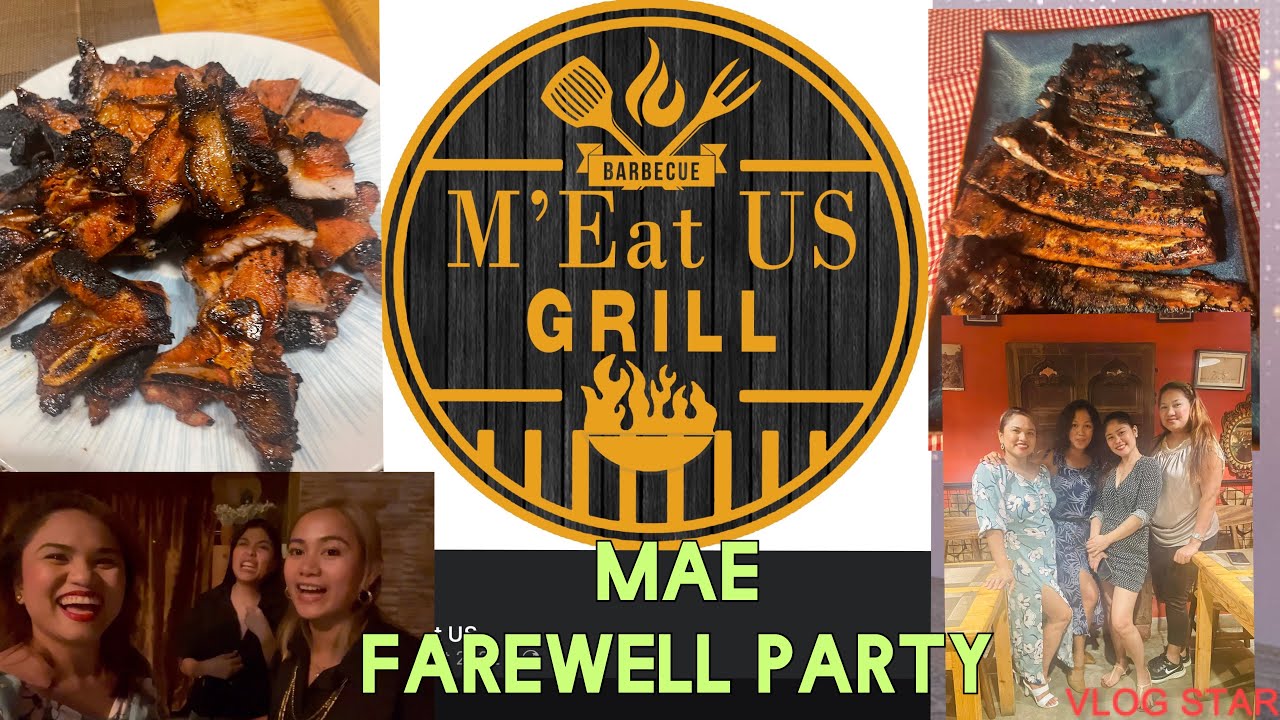 Alak Menu MEAT US RESTAURANT TOUR | BBQ Mukhbang | SO SARAP | MAE FAREWELL PARTY ...