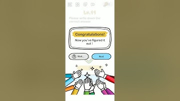 Brain Out Levels 11-20