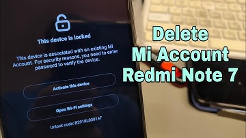 Xiaomi Redmi Note 7 Lavender (M1901F7G), Remove Mi Account, Bypass FRP. One Click with Unlocktool.