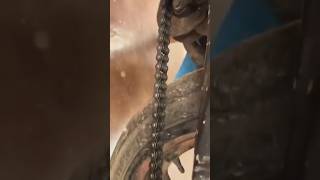 bike chain cleaning  in  home only  for 20 rupees  see how #viral #work #mechanic #bike #r15v4 #more