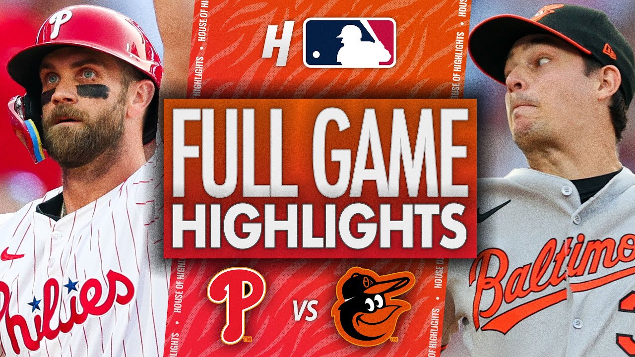 Phillies Vs Orioles 2027 Schedule