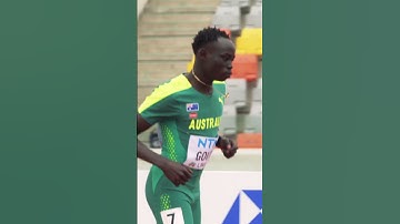 Gout Gout is the MOMENT 🔥 #running #australia #sprint #fast #sports #recordbreaker