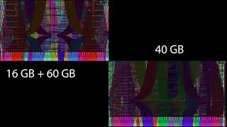 [Black MIDI] Satori maiden V4 75 Million Notes 16Gb vs 40Gb of Ram (legit Run Comparison)