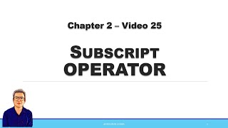 subscript operators (used with array index) in C++ | C++ FOR BEGINNERS  | C++11 |Anshuman Sharma