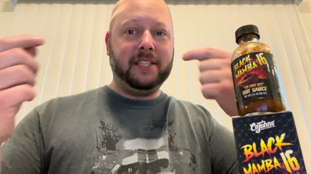 Watch Black Mamba 16 Million SHU Final Bite Sauce...Not That Hot?!? One of THE Hottest Sauces Available 👀👀 on YouTube Watch Black Mamba 16 Million SHU Final Bite Sauce...Not That Hot?!? One of THE Hottest Sauces Available 👀👀 on YouTube