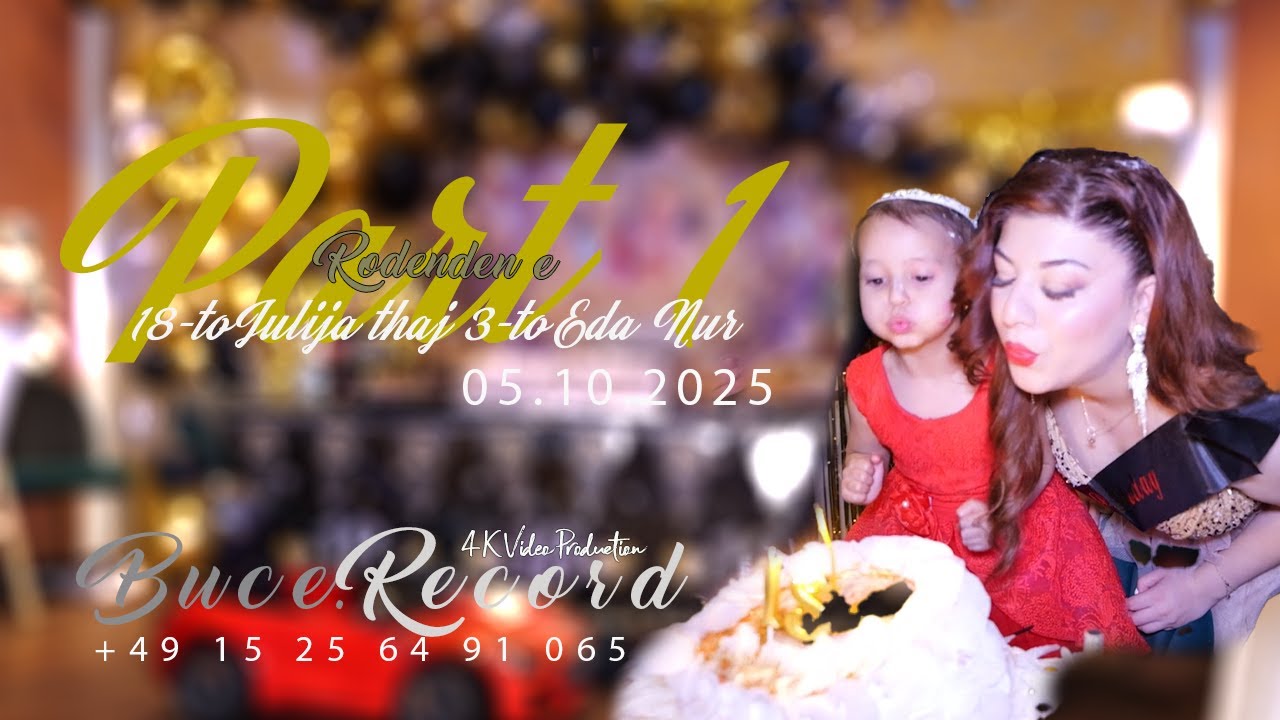 18-to rodzendan e Julijake Thaj 3-to bersh e  Eda nur Ork , Bilijanti Wuppetal Part 1 05 10 2025