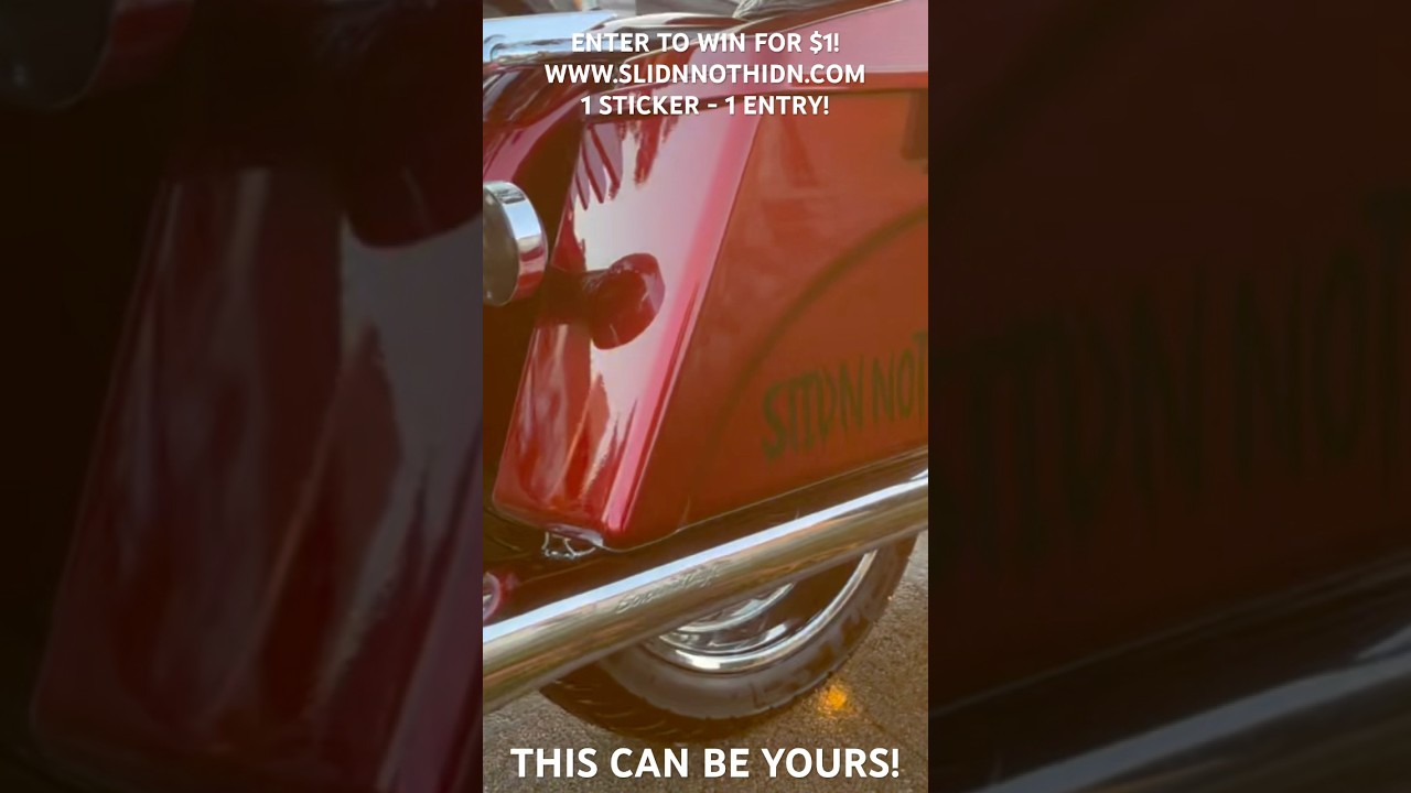 Make sure you enter to win for this custom at Harley Davidson for $1!! Enter at www.slidnnothidn.com
