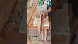 Shaping Wooden Works With Simple Technique #smartdiy #simpletools #workshopskills #workplacehorror