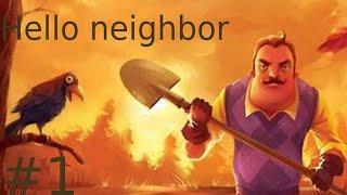 CO MÁ SOUSED VE SKLEPĚ??!-Hello neighbor #1