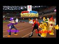 Mario Sonic At The Olympic Games Dr Eggman Bowser Loses To Waluigi In 400m 