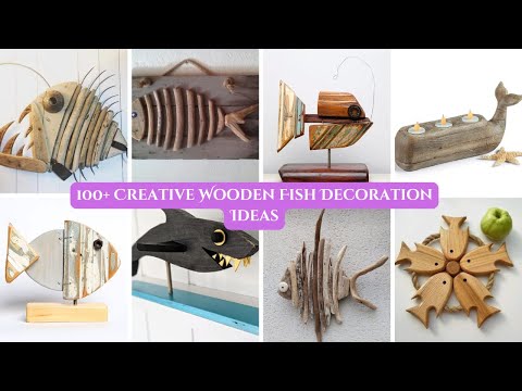 100+ Creative Wooden Fish Decoration Ideas for a Nautical-Themed Space ...