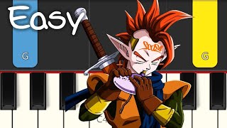 Tapions Theme From Dragon Ball Z - Easy Piano Tutorial