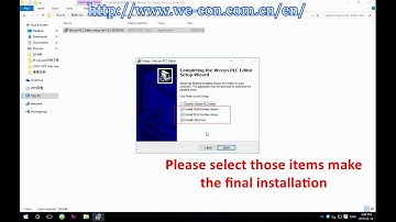 Installation of Wecon PLC Editor Software