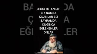Ti̇murtaş Hoca Ki̇mse Bi̇lerek Kasten Fitir Bayr Şeker Bayrami Derse Di̇ni̇ İslamda Cikar