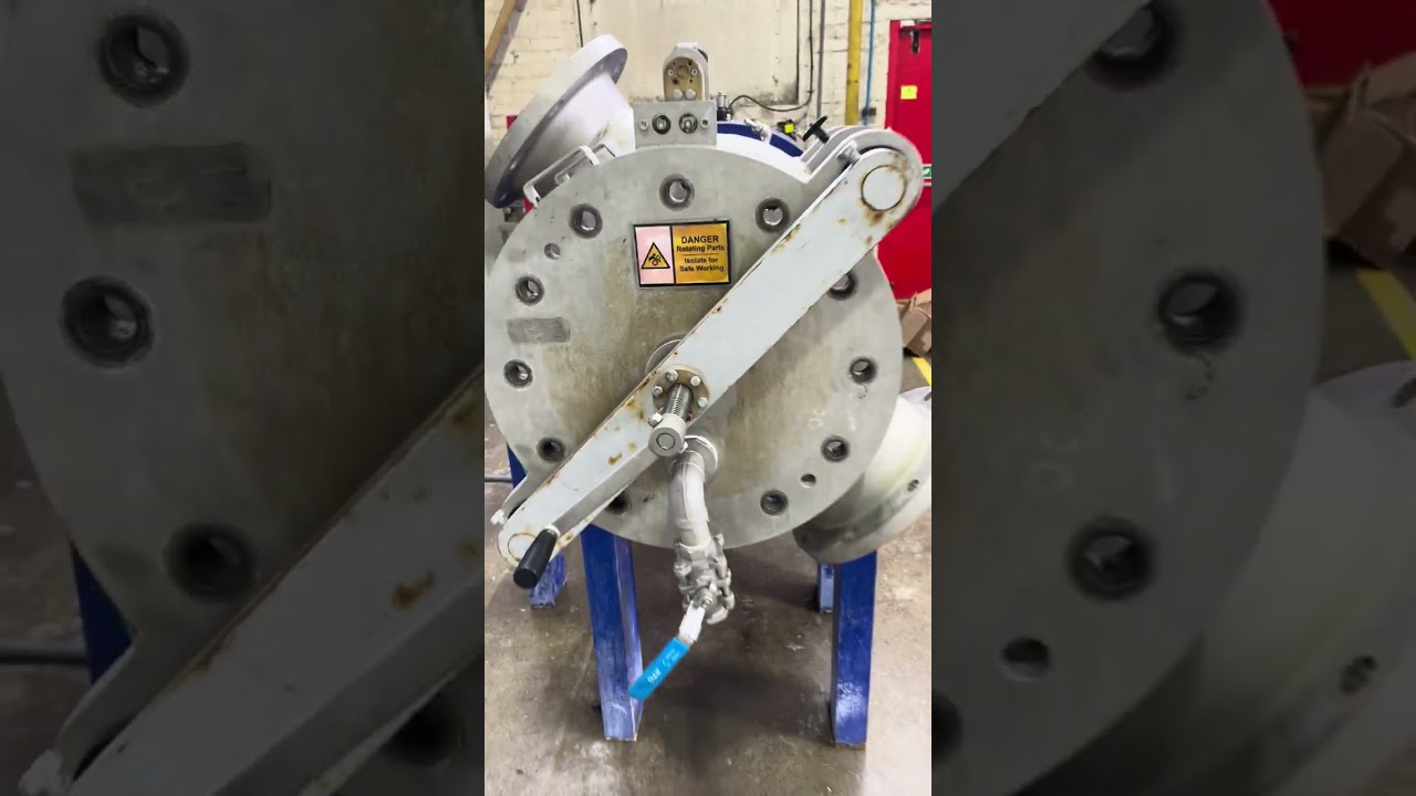 Hosokawa Micron Model Micron RI12K322CF In-Line Disintergrating Slurry Mill - Stock # L1520-02