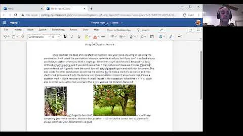Word 365 Wrapping Text around a Picture