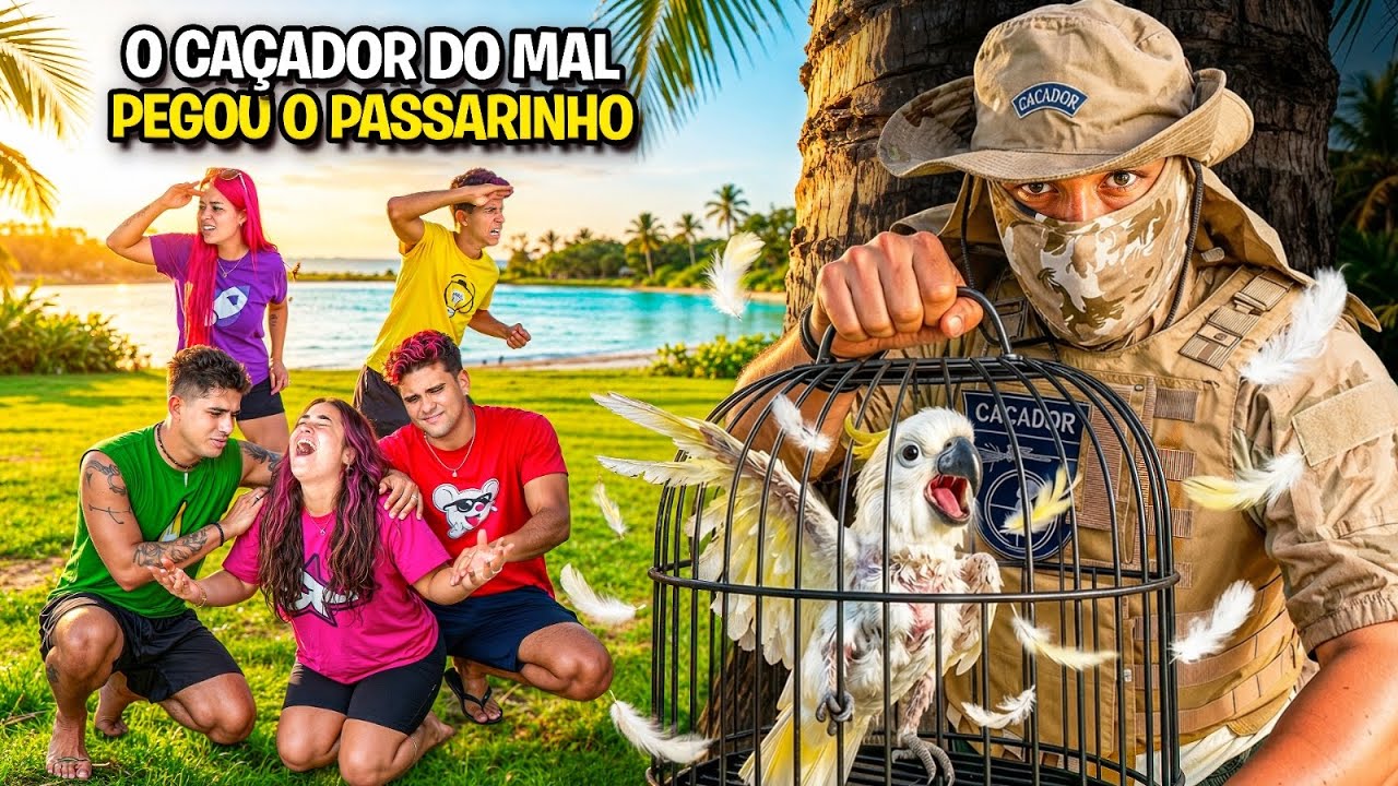 O CAÇADOR DO MAL PEGOU NOSSO PASSARINHO *O Milk sobreviveu ?