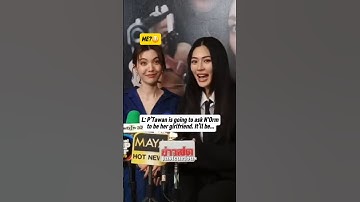 Ling slipped up! maybe she actually wanted to tell Orm... #lingorm #linglingkwong #ormkornnaphat