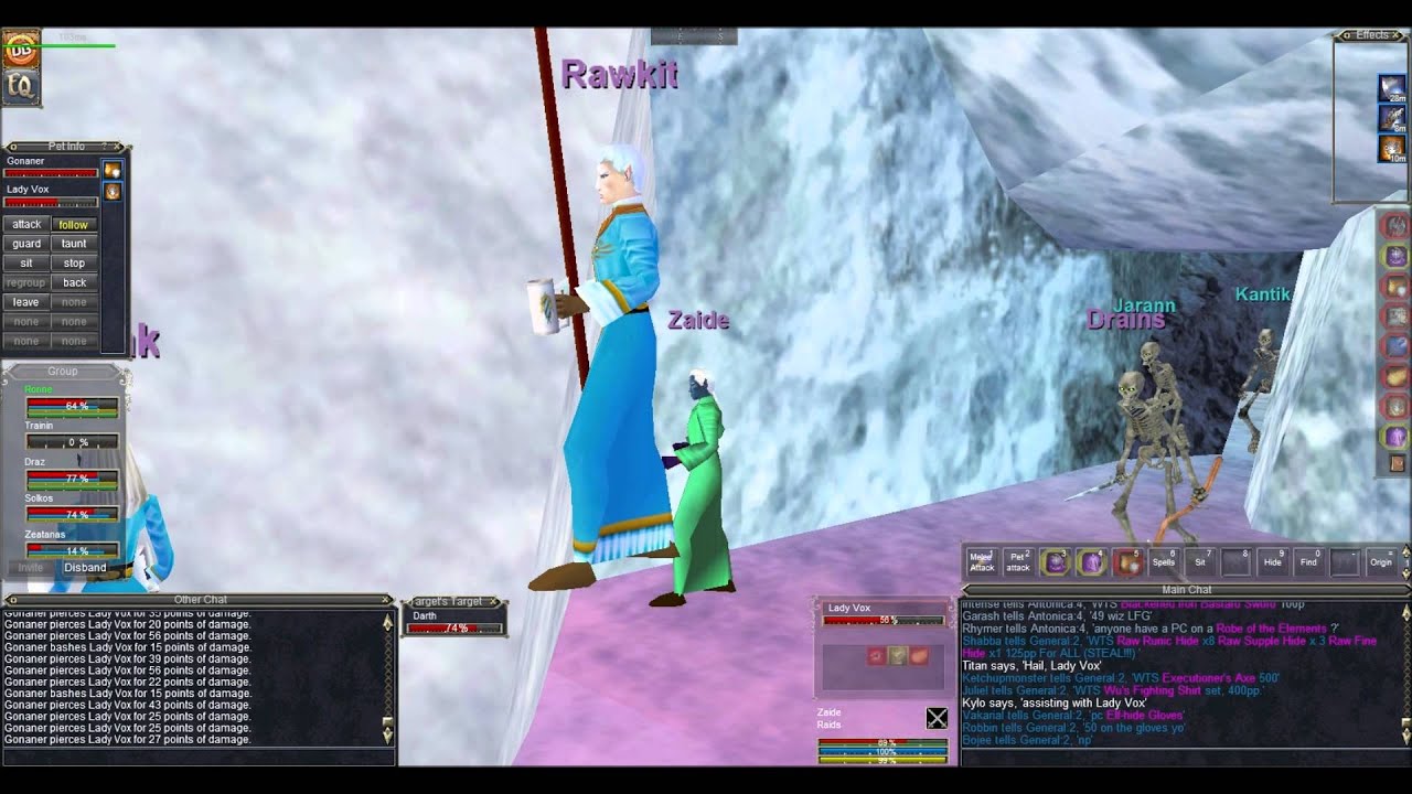 Everquest Lady Vox Raid Lockjaw Progression Server YouTube