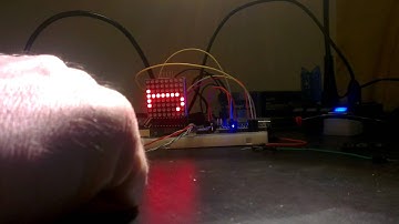 Yet more rotary encoder linked matrix scrolling