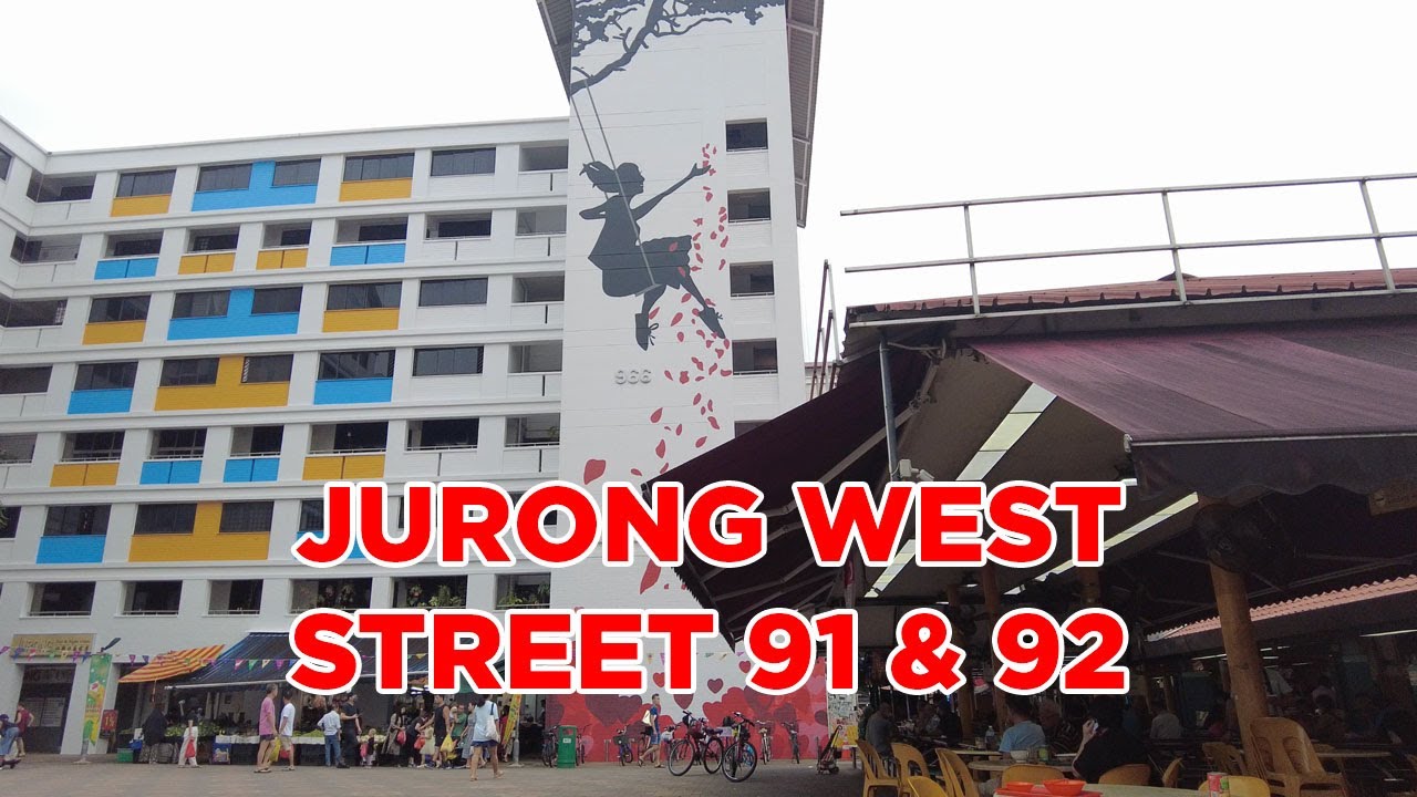 Jurong West Street 91 \u0026 92 || Walking Singapore