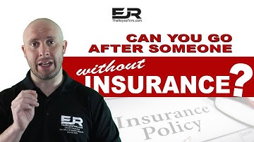 "Someone who hit me has no insurance. What should I do?" Watch this video.