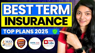Best Term Insurance 2025-26 || Top 3 Term Insurance Plans in India (2025)