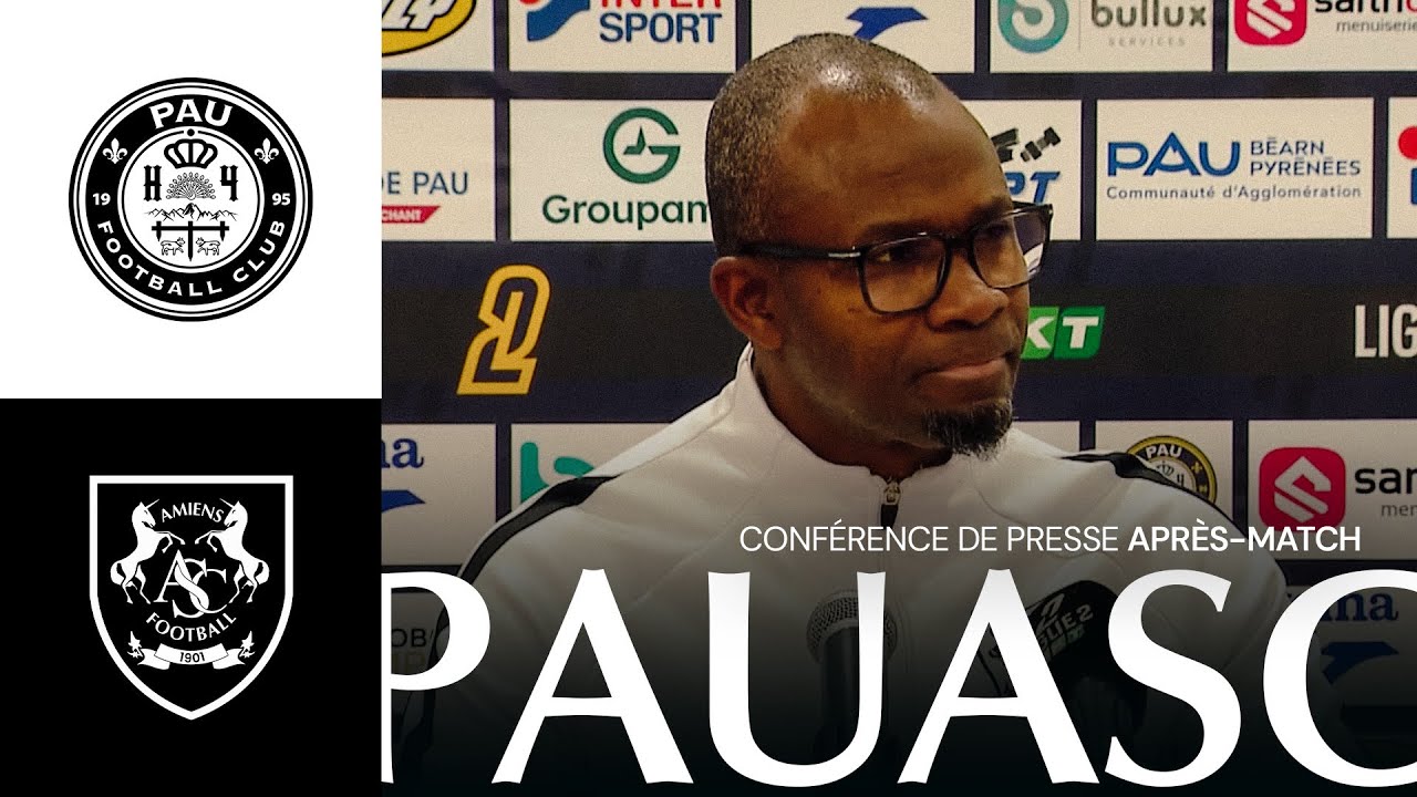 Conférence de presse après-match | PAU FC F63 vs AMIENS SC