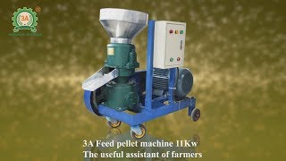 3A Feed Pellet Machine 11Kw Animal Feed Pellet Machine 3A Machinery