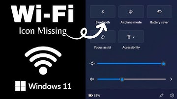 Het probleem met het ontbrekende wifi-pictogram in Windows 11/10 oplossen | Hoe het ontbrekende w...